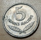 1961 Mali 5 Francs Hippopotamus