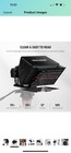 Neewer X12 Aluminum Alloy Teleprompter For Ipad Tablet Smartphone Dslr Open Box