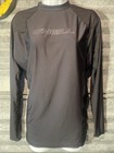 O neill Rash Guard Women s Large Black Long Sleeve Skins Upf 50 Surf Beach Shirt