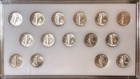 Set Of Mercury Silver Dimes 1941-1945  15 Coins    Ch gem Bu