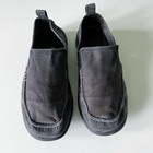 Men   s Crocs Walu Slip-on Loafers 11270 Black Canvas Slip On Shoes Size Men 8