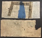 Pair 1861  20 Bank Of Augusta Ga Civil War Notes - Split taped Space Filler Lot