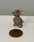 Vintage 1986 Hagen Renaker Miniature Mama Mouse Mini Porcelain Figurine