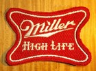 Gemsco Nos Vintage Patch Beer - Miller High Life - Wi - Original  1975 V2 L