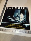 Blondie 1999 No Exit  Original 2 Sided Promo Poster Flat