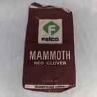 Felco Mamoth Red Clover Cloth Seed Sack Bright Graphics On 2 Sides