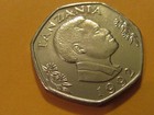  1992 Tanzania Coin  Shilling Elephant W Baby  Unc Beauty  Animal Coin Ebayship