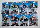 Lot Of 8 Hot Wheels Speed Cycles 2010 - Complete Set Of 8