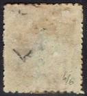 Turks Islands 1881 Qv    On 1d Sg Type 7