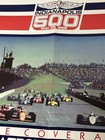 Vintage 70th Indianapolis 500 Live Coverage Poster  May 25  1986 22 x14 