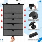 2 Pack Extra Wide Car Window Shades Large Car Sun Shade For 22 X 24 Inch