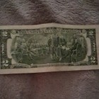 2013  2 Us Banknote Error  Serial L28846467a  Federal Reserve Washington Dc