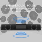 Tv Sound Bar Speaker With 2 Subwoofer Bluetooth Speaker System Home Theater