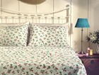 London Home Luxury Collection 4 Piece 200tc Rose Flora Sheet Set 100  Cotton 
