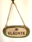Sl  inte Gifts From Ireland Ceramic Plaque Sign Irish Wall Hanging Good Health