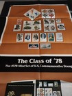 1978 Usps Post Office Lobby Poster  404 Stamp Collecting Class Of  78