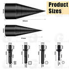 6x Wood Splitter High Speed Twist Firewood Drill Bit Screw Splitting Cone Driver