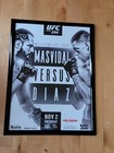 12 Lot Ufc Poster Pierre Mcgregor Jones Silva Diaz Johnson Khabib Rousey Cormier