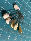 Vintage Diaper Pin Baby Duck Penguin White And Yellow  Lot Of 7