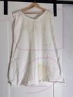 Wholesale Lot 5 Antique French Early 1900s Cotton Linen Dress Blouse S M L