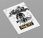 Absolute Batman Akira Homage B w Premium Giclee Print 11  X 17  Dc Comics Art