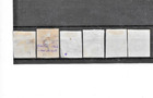 Romania  1868-1870 Prince Karl I 2  3  18b  Used  6 Stamps Cv 210 Eur