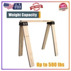 Powertec 71026v Heavy Duty Sawhorse Brackets For 2x4 Lumber 500lb Capacity Se   