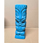 Oggi Ceramic Tiki Mug  8 1 2   23 Oz  Blue With Green