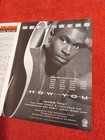 Jeff Redd - 1993 Us Full-page Ad  show You  Single Release  hits Magazine 