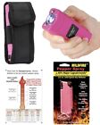Combo Mini Rechargeable Led Flashlight Stun Gun Pepper Spray Women Self Defense