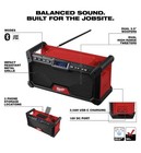 Milwaukee 2952-20 M18 18v Bluetooth Jobsite Radio  radio Only  New In Box 