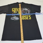 Guns N  Roses 1987 Tour  guns-n-roses Was Here  Black T-shirt Band Tee Size L