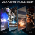 Trqwh 1 1 1 2 Optical Clarity Welding Helmet With True Color   Grind Mode