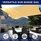 Sun Shade Sail Canopy Shelter Rectangle Uv Block Mesh Cover Patio Yard Outdoor