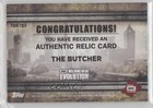 2017 Topps The Walking Dead Evolution Relics The Butcher  tbr-tb3 0fr5