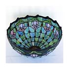 Tiffany Tulip Lamp Shade Replacement 16 Inch Wide Victorian Style Stained Gla   