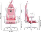 C2 Gaming Chair ergonomic Wingless Cushion Computer Chair pu Leather Racing Styl