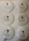 Vintage 6 Limited Edition Franklin Mint Coca Cola Santa Claus Porcelain Plates 6