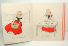 Multi-page - Mother s Chores- 1948 Vintage Hallmark Birthday Greeting Card