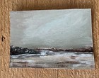Aceo Original Mini Art Seascape Acrylic Painting  Nature  Collectors2 5 X 3 5 In