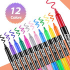 Wet Erase Markers  Bulk Pack Of 16  12 Colors  Fine Tip Overhead Transparency Sm