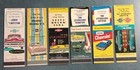 Chevrolet Chevy 1954-1959 Matchcover Lot  6  1950s Various Dealerships
