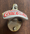 Vintage Starr X Wall Mount W screws Coca-cola Bottle Cap Opener U s a  Brown Co 