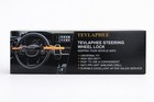 Tevlaphee Steering Wheel Lock Heavy Duty Anti-theft Car Security Device  black 