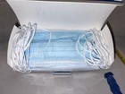 200 Pcs Blue Disposable Face Masks 3-ply Earloop Mouth Cover