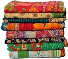 Wholesale Lot Of Bedding Bed Cover Indian Kantha Quilt Hand Stitch Boho Blanket