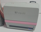 Vintage Polaroid Cool Cam 600 Camera Pink And Grey W  Case Free Shipping