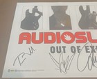 Audioslave Out Of Exile Signed Promo Poster Copy 2005 Interscope Records