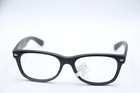 New Ray-ban Rb 2132 622 Wayfarer Black Rubber Authentic Frames Eyeglasses 58-18
