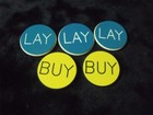 5 Craps Buy lay  Lammer Buttons  Double-sided 1 25  Free Shipping